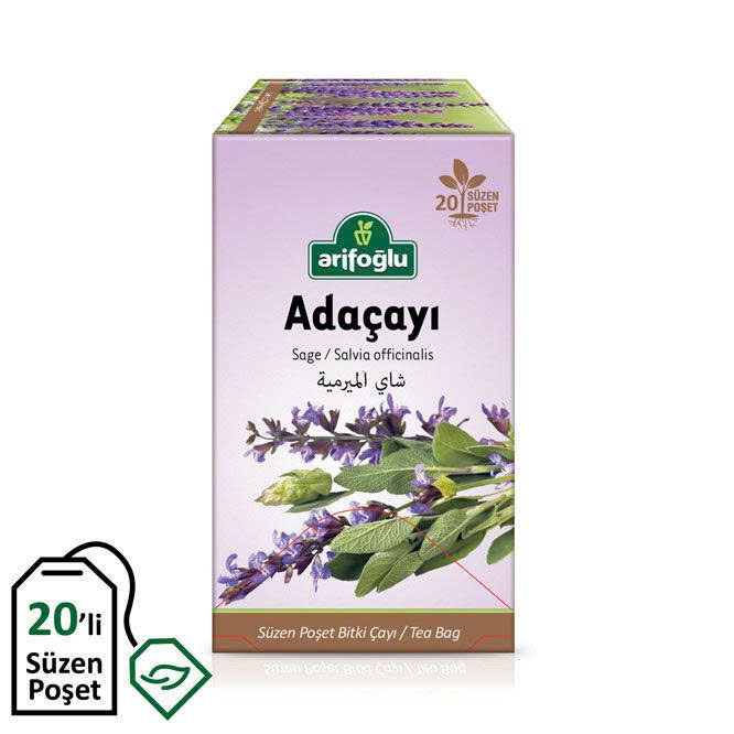 Trà Xô Thơm Arifoğlu – Túi Lọc (Sallama Çay) – Hộp 20 Gói